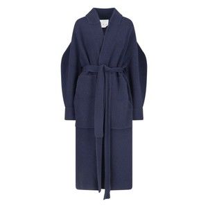 Sa Su Phi Sara Maxi Coat In Blue - NWT